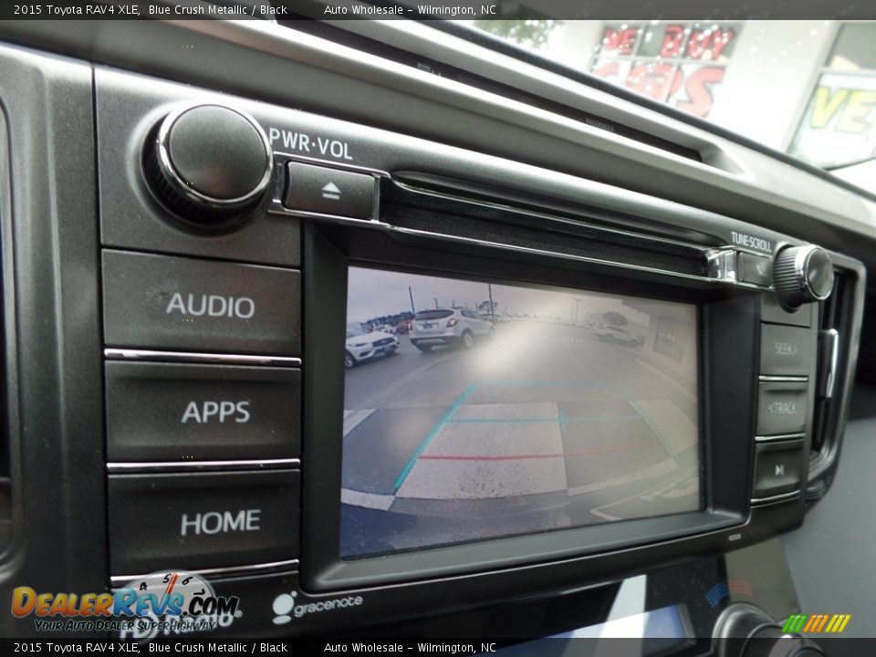 2015 Toyota RAV4 XLE Blue Crush Metallic / Black Photo #18