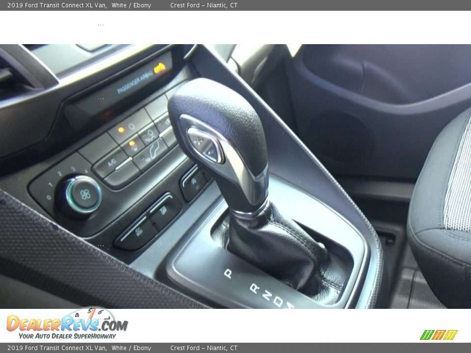 2019 Ford Transit Connect XL Van White / Ebony Photo #15