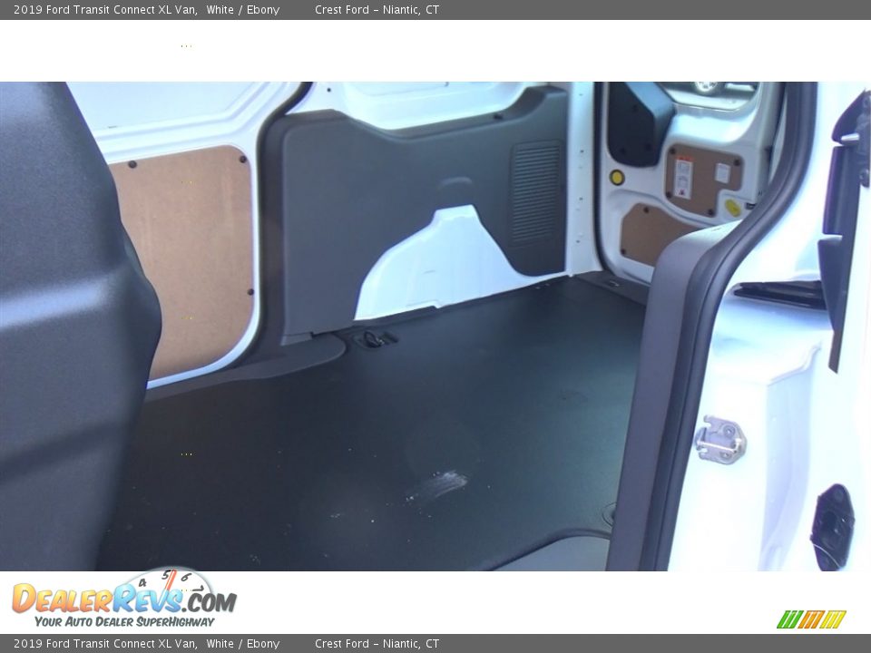 2019 Ford Transit Connect XL Van White / Ebony Photo #16