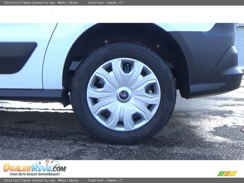 2019 Ford Transit Connect XL Van White / Ebony Photo #17