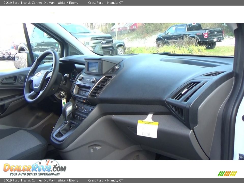 2019 Ford Transit Connect XL Van White / Ebony Photo #22