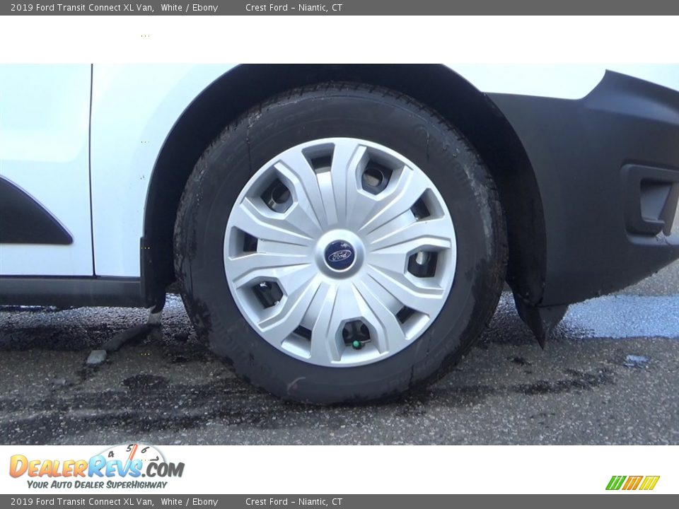 2019 Ford Transit Connect XL Van White / Ebony Photo #23