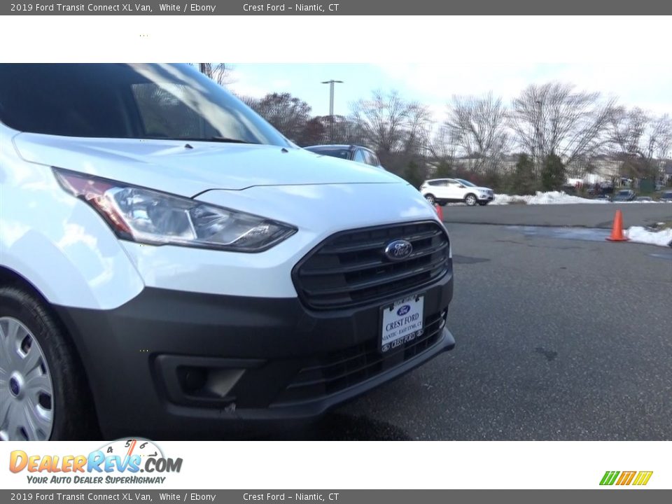2019 Ford Transit Connect XL Van White / Ebony Photo #24