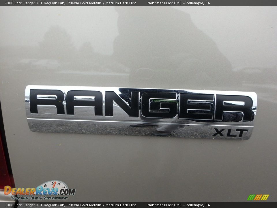 2008 Ford Ranger XLT Regular Cab Pueblo Gold Metallic / Medium Dark Flint Photo #12