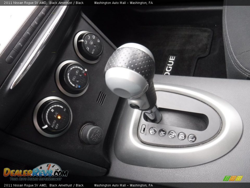 2011 Nissan Rogue SV AWD Black Amethyst / Black Photo #18
