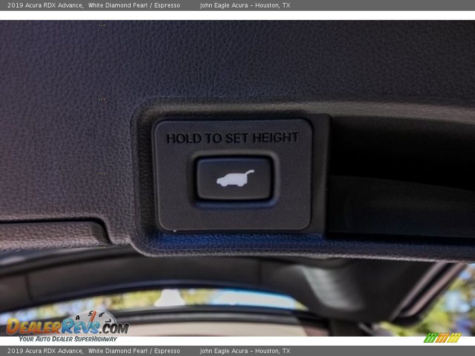 2019 Acura RDX Advance White Diamond Pearl / Espresso Photo #20