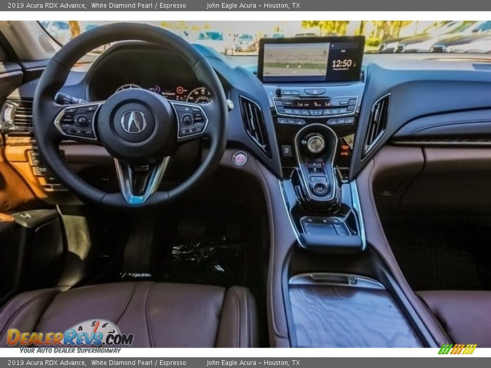 2019 Acura RDX Advance White Diamond Pearl / Espresso Photo #26