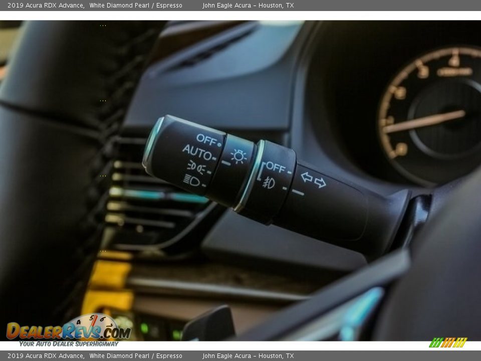 2019 Acura RDX Advance White Diamond Pearl / Espresso Photo #34