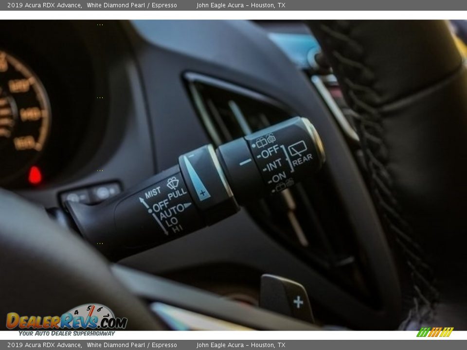 2019 Acura RDX Advance White Diamond Pearl / Espresso Photo #35
