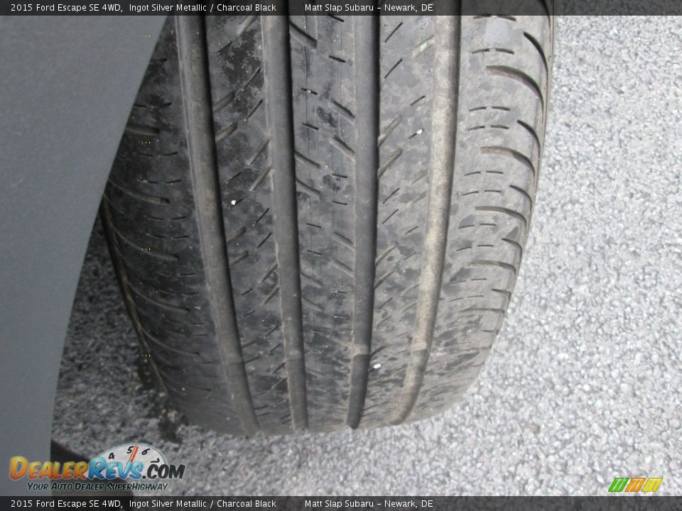 2015 Ford Escape SE 4WD Ingot Silver Metallic / Charcoal Black Photo #23