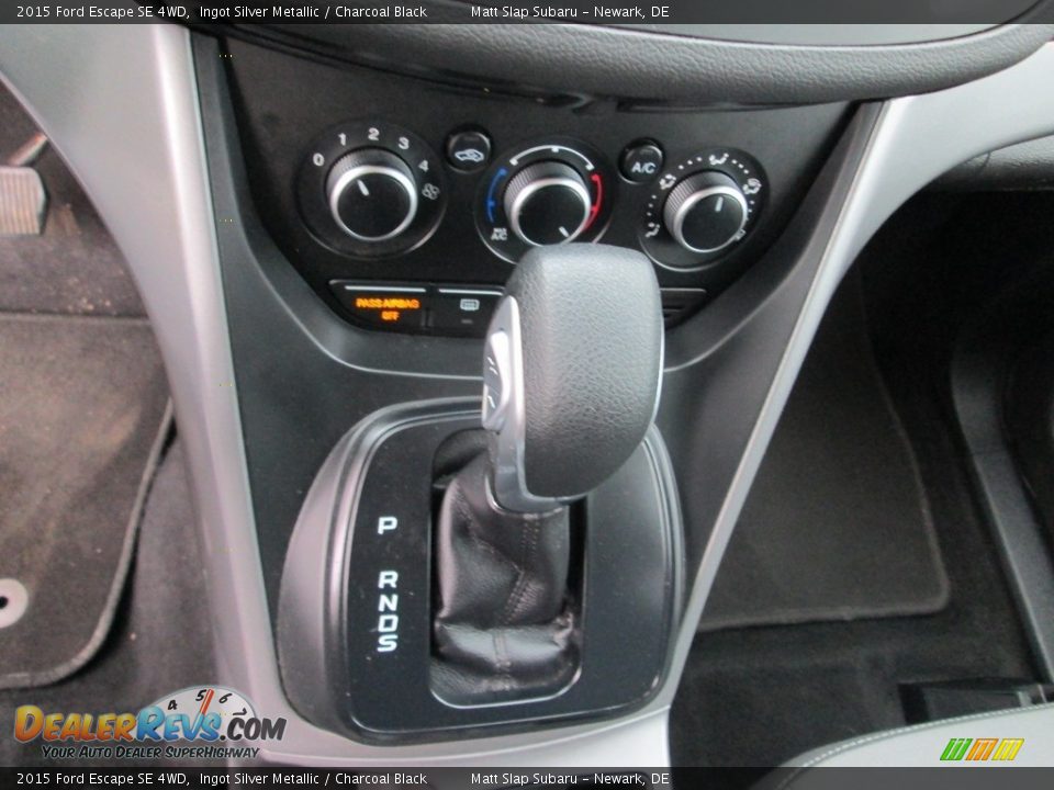 2015 Ford Escape SE 4WD Ingot Silver Metallic / Charcoal Black Photo #26