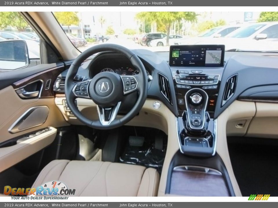 2019 Acura RDX Advance White Diamond Pearl / Parchment Photo #27