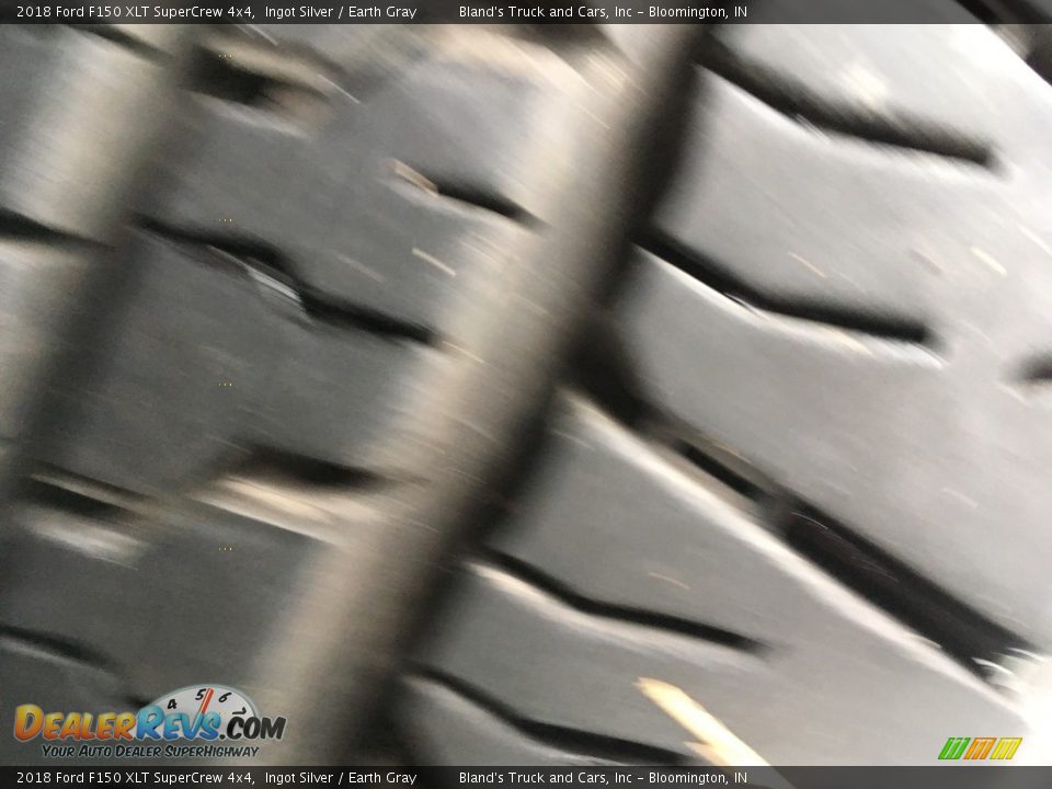 2018 Ford F150 XLT SuperCrew 4x4 Ingot Silver / Earth Gray Photo #12