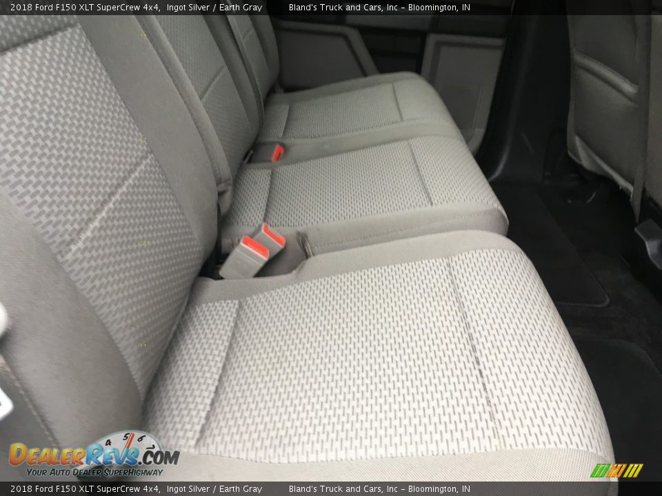2018 Ford F150 XLT SuperCrew 4x4 Ingot Silver / Earth Gray Photo #20