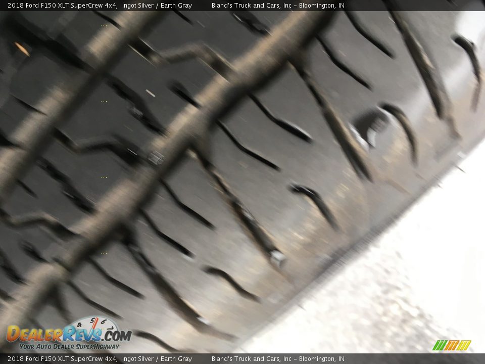 2018 Ford F150 XLT SuperCrew 4x4 Ingot Silver / Earth Gray Photo #29