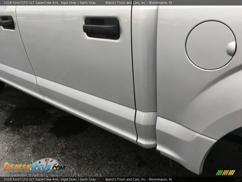2018 Ford F150 XLT SuperCrew 4x4 Ingot Silver / Earth Gray Photo #30