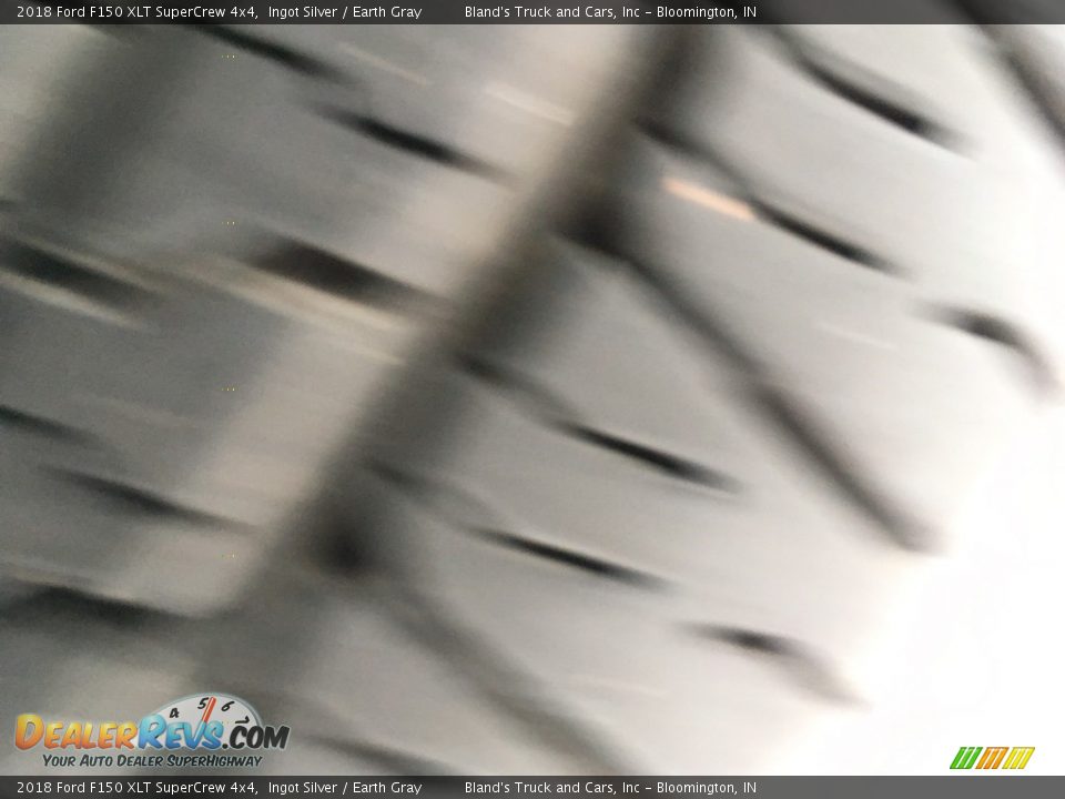 2018 Ford F150 XLT SuperCrew 4x4 Ingot Silver / Earth Gray Photo #34