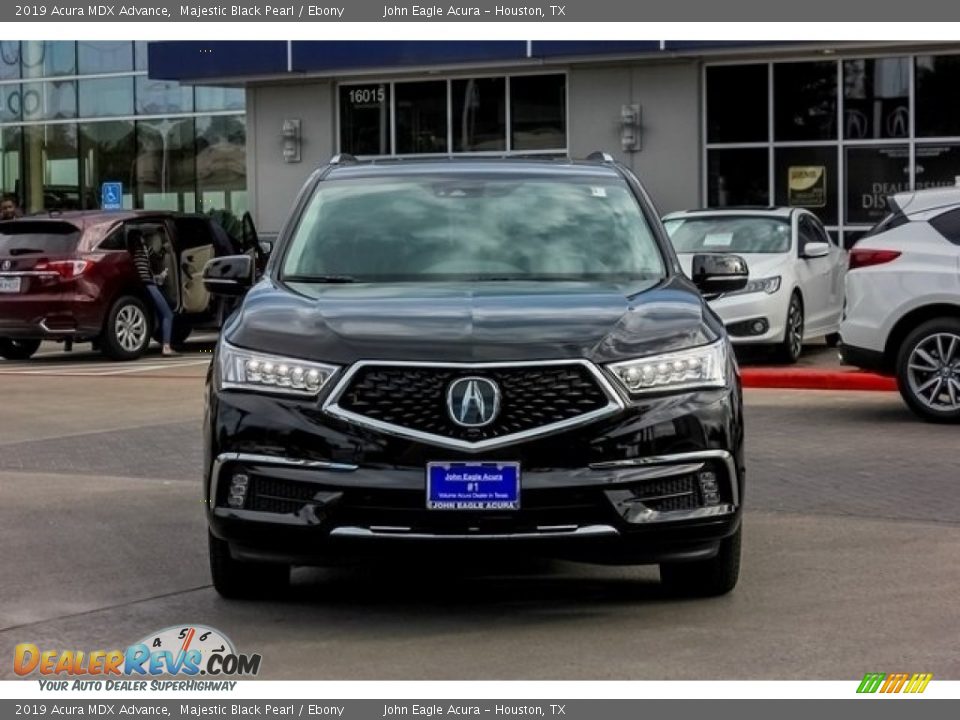 2019 Acura MDX Advance Majestic Black Pearl / Ebony Photo #2