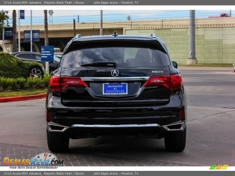 2019 Acura MDX Advance Majestic Black Pearl / Ebony Photo #6