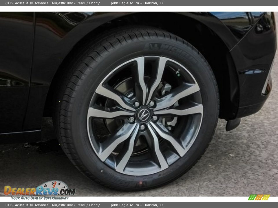 2019 Acura MDX Advance Majestic Black Pearl / Ebony Photo #10