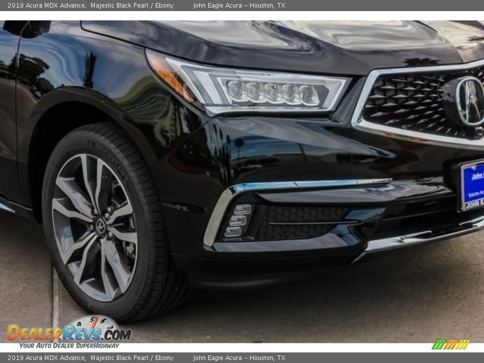 2019 Acura MDX Advance Majestic Black Pearl / Ebony Photo #11