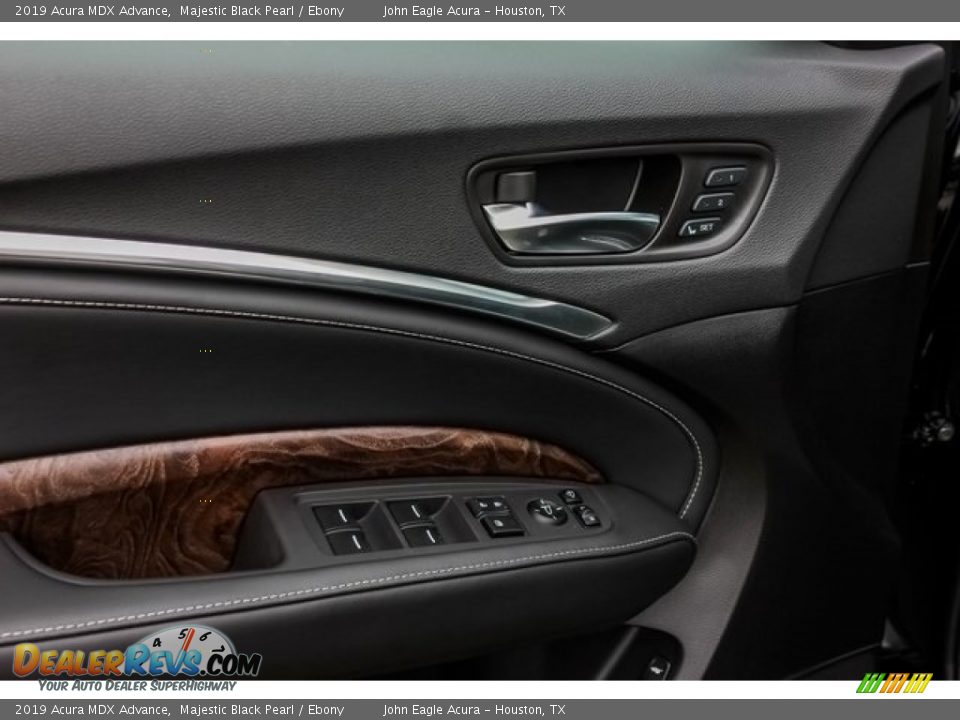 2019 Acura MDX Advance Majestic Black Pearl / Ebony Photo #12