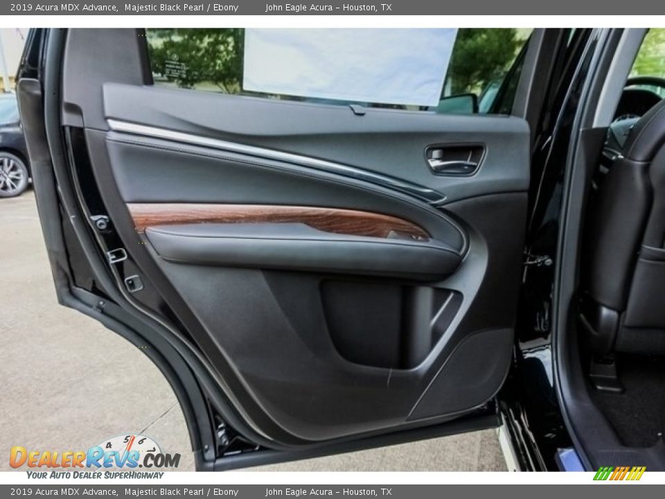 2019 Acura MDX Advance Majestic Black Pearl / Ebony Photo #17