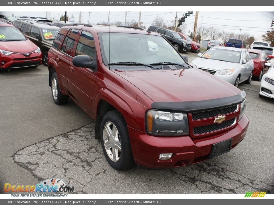 2008 Chevrolet TrailBlazer LT 4x4 Red Jewel / Ebony Photo #1