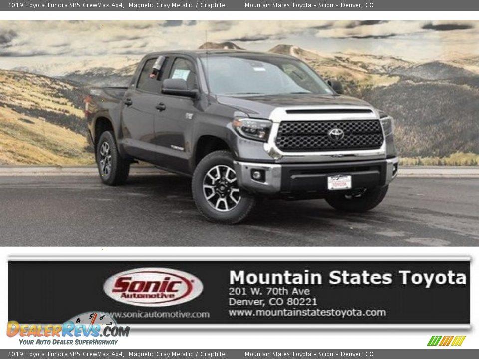 2019 Toyota Tundra SR5 CrewMax 4x4 Magnetic Gray Metallic / Graphite Photo #1