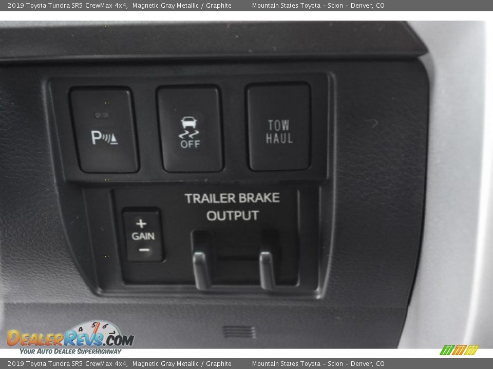 2019 Toyota Tundra SR5 CrewMax 4x4 Magnetic Gray Metallic / Graphite Photo #28