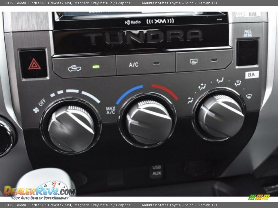 2019 Toyota Tundra SR5 CrewMax 4x4 Magnetic Gray Metallic / Graphite Photo #29