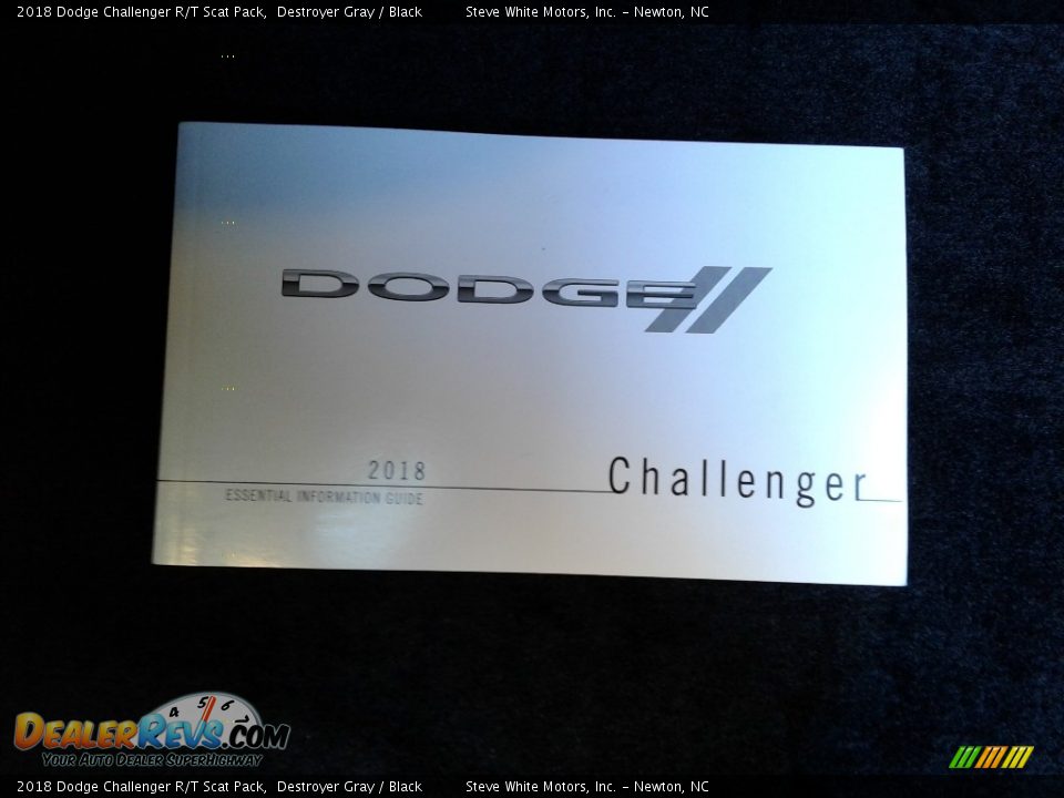 2018 Dodge Challenger R/T Scat Pack Destroyer Gray / Black Photo #34