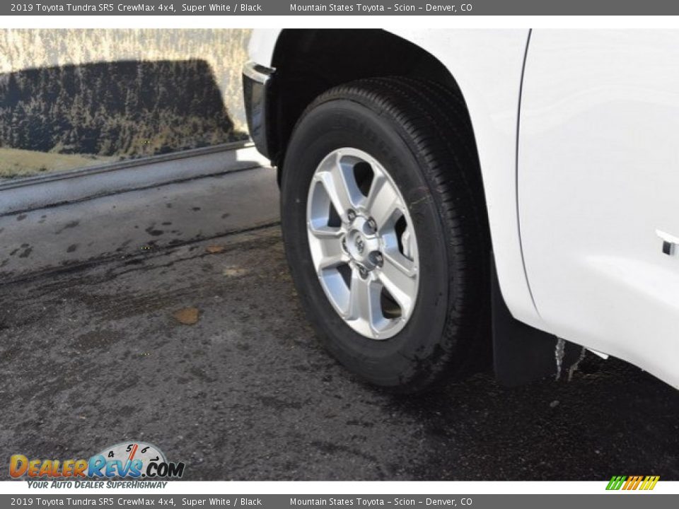 2019 Toyota Tundra SR5 CrewMax 4x4 Super White / Black Photo #32