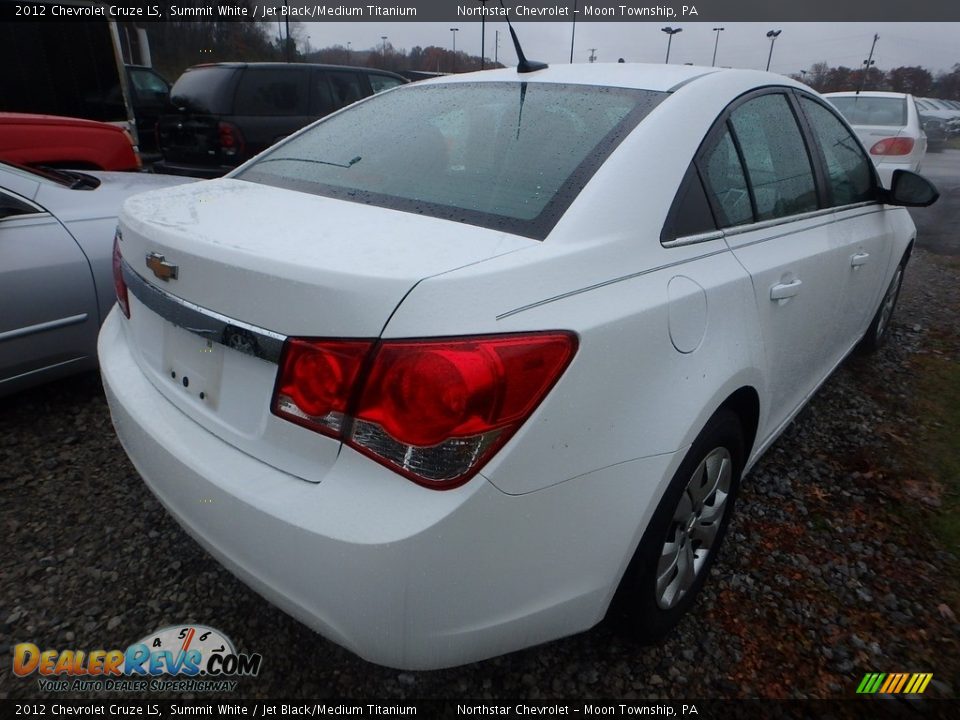 2012 Chevrolet Cruze LS Summit White / Jet Black/Medium Titanium Photo #4