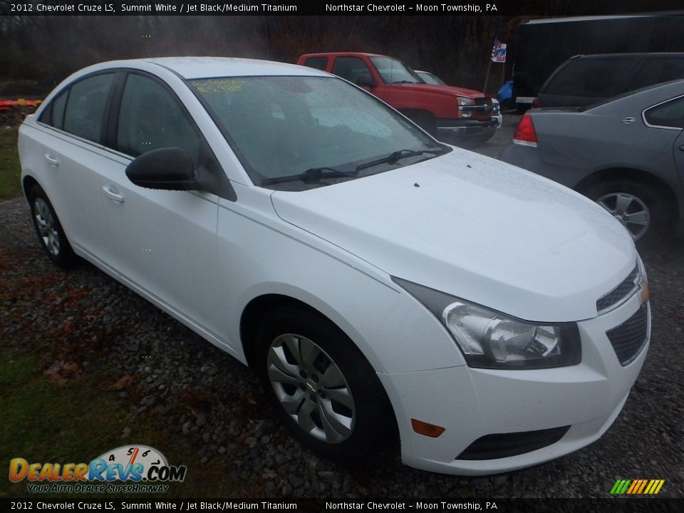 2012 Chevrolet Cruze LS Summit White / Jet Black/Medium Titanium Photo #5