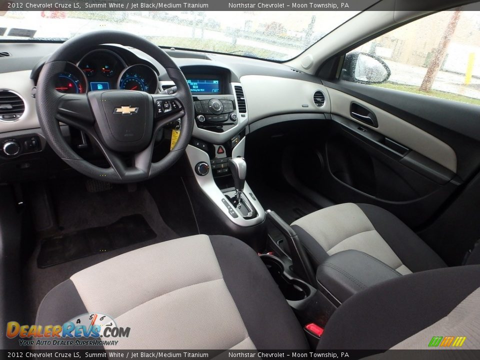 2012 Chevrolet Cruze LS Summit White / Jet Black/Medium Titanium Photo #10