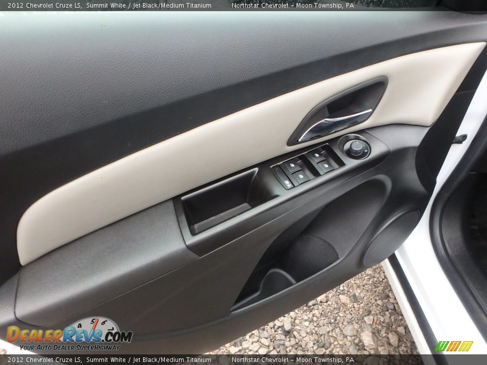 2012 Chevrolet Cruze LS Summit White / Jet Black/Medium Titanium Photo #11
