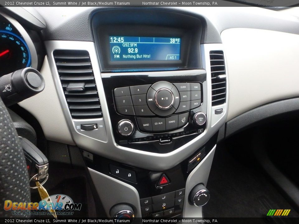 2012 Chevrolet Cruze LS Summit White / Jet Black/Medium Titanium Photo #13