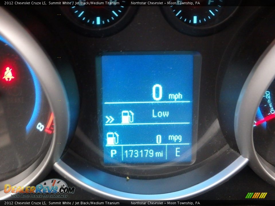 2012 Chevrolet Cruze LS Summit White / Jet Black/Medium Titanium Photo #15