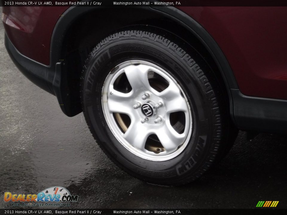 2013 Honda CR-V LX AWD Basque Red Pearl II / Gray Photo #3