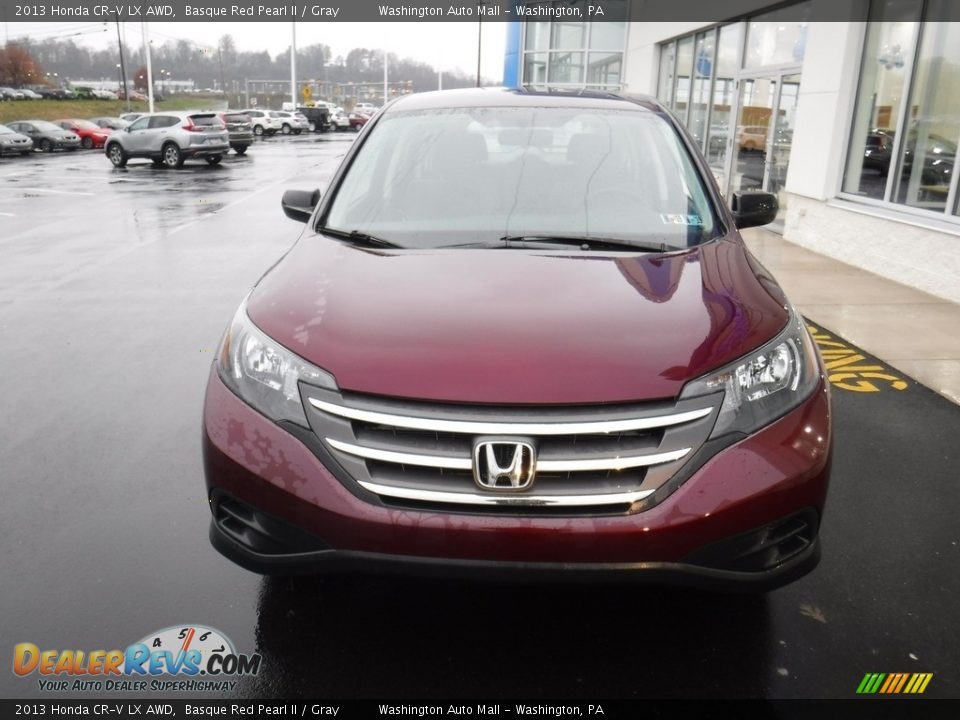 2013 Honda CR-V LX AWD Basque Red Pearl II / Gray Photo #4