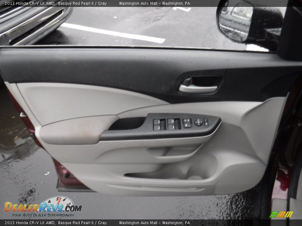 2013 Honda CR-V LX AWD Basque Red Pearl II / Gray Photo #11