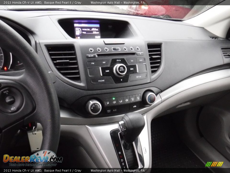 2013 Honda CR-V LX AWD Basque Red Pearl II / Gray Photo #15