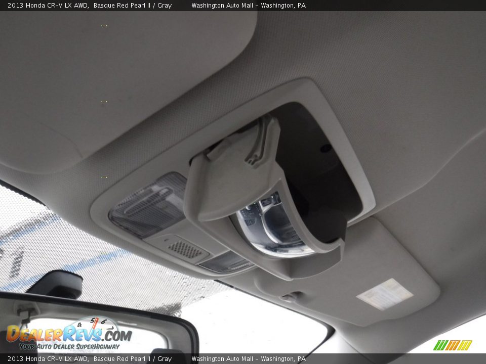 2013 Honda CR-V LX AWD Basque Red Pearl II / Gray Photo #20