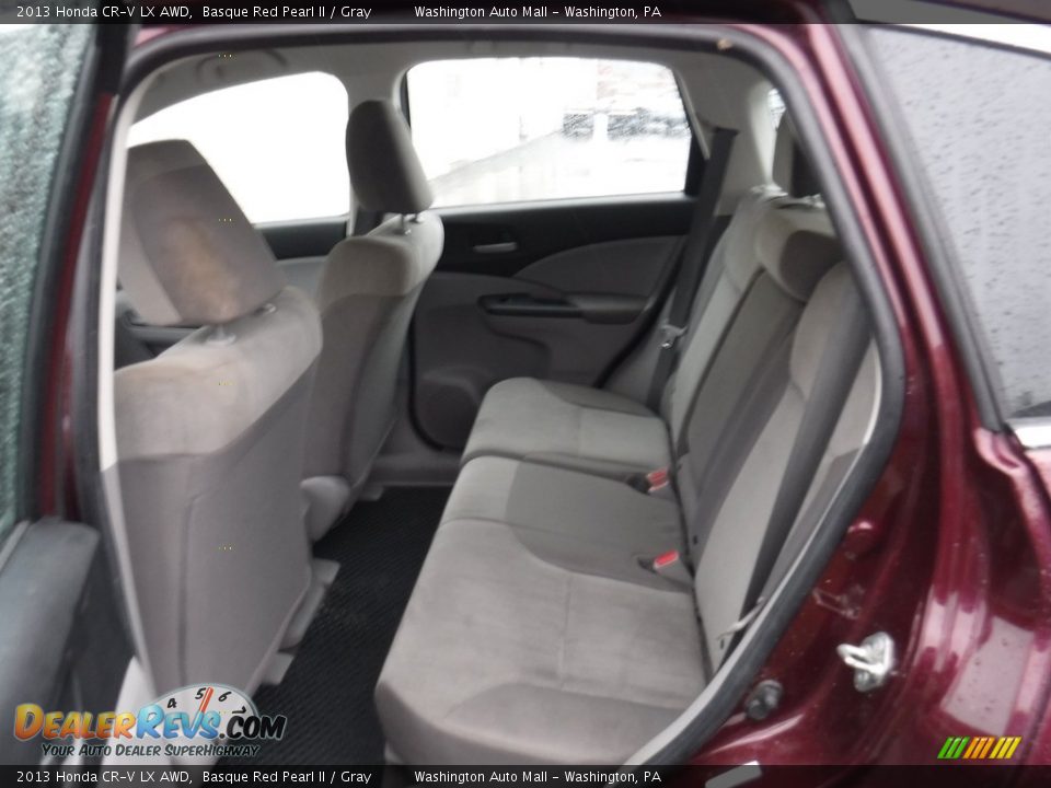 2013 Honda CR-V LX AWD Basque Red Pearl II / Gray Photo #21