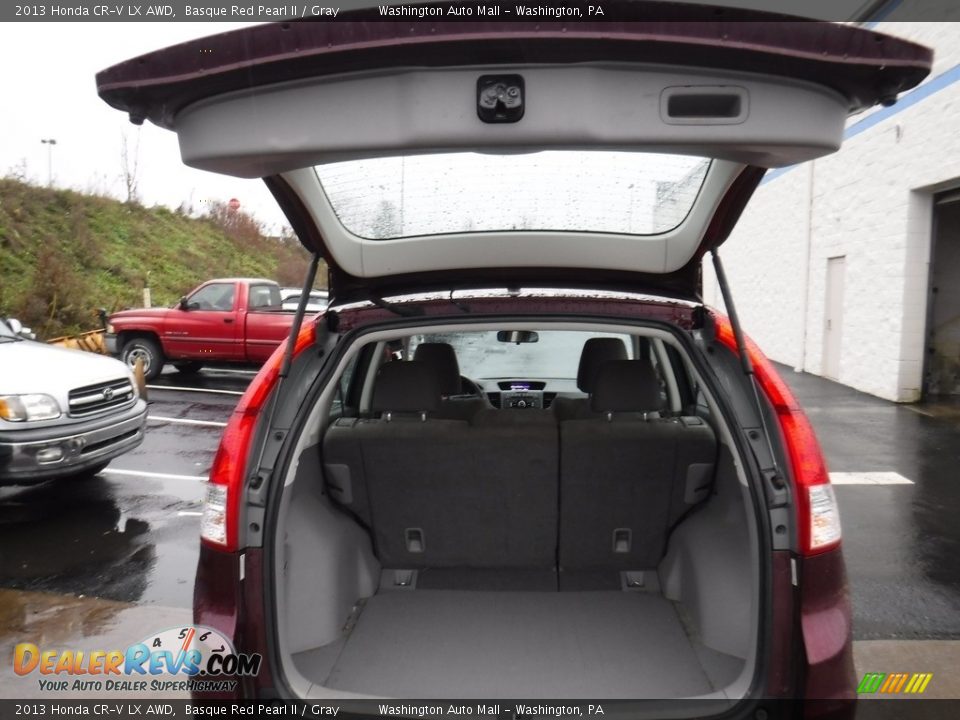 2013 Honda CR-V LX AWD Basque Red Pearl II / Gray Photo #22