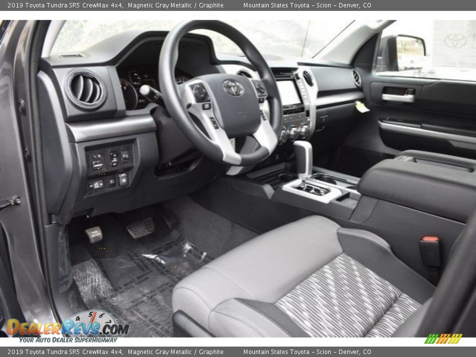 2019 Toyota Tundra SR5 CrewMax 4x4 Magnetic Gray Metallic / Graphite Photo #5