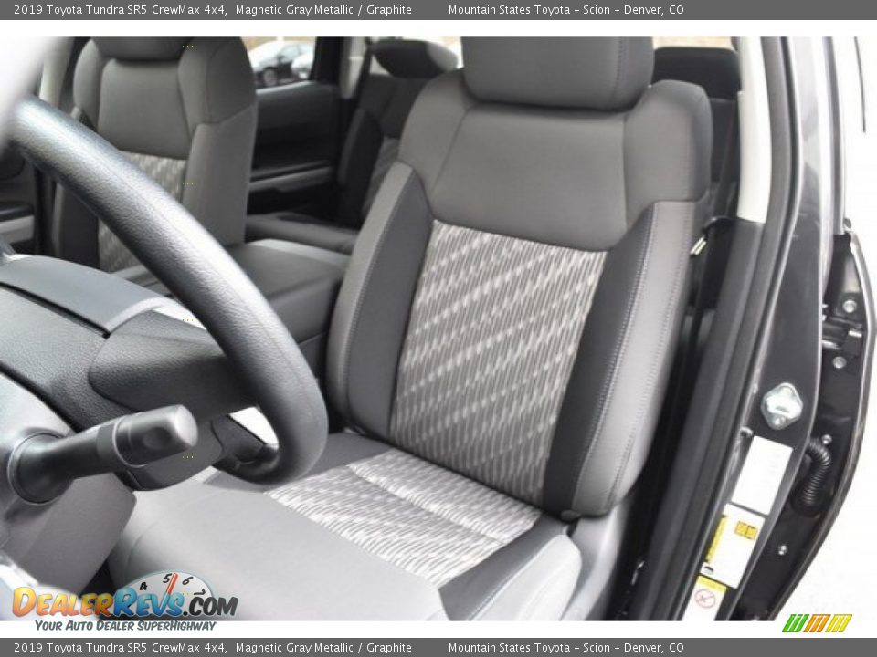 2019 Toyota Tundra SR5 CrewMax 4x4 Magnetic Gray Metallic / Graphite Photo #7