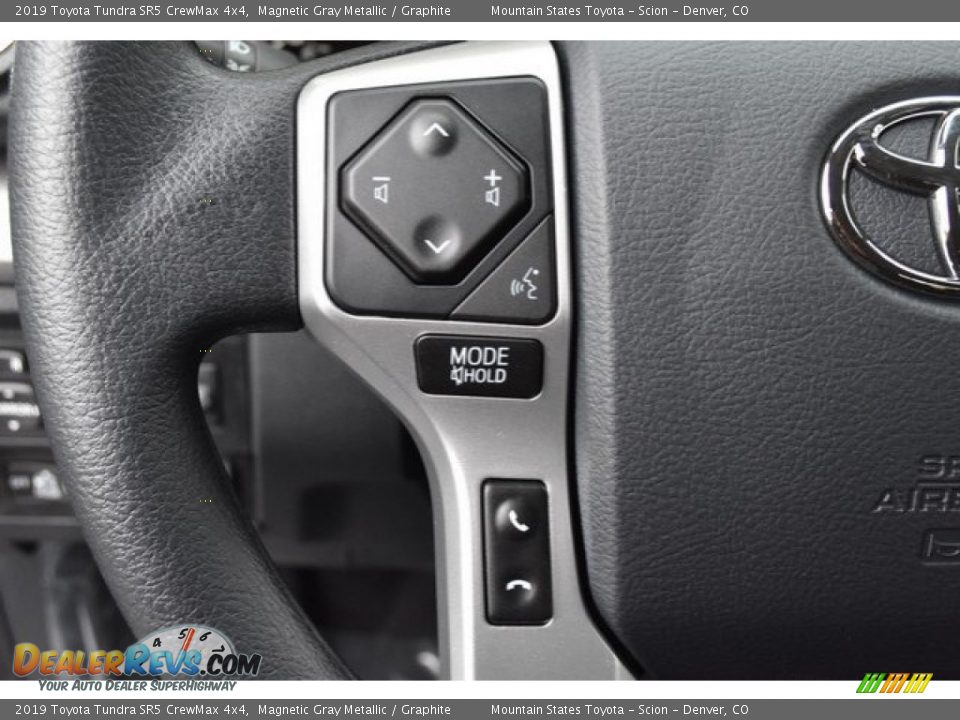 2019 Toyota Tundra SR5 CrewMax 4x4 Magnetic Gray Metallic / Graphite Photo #25