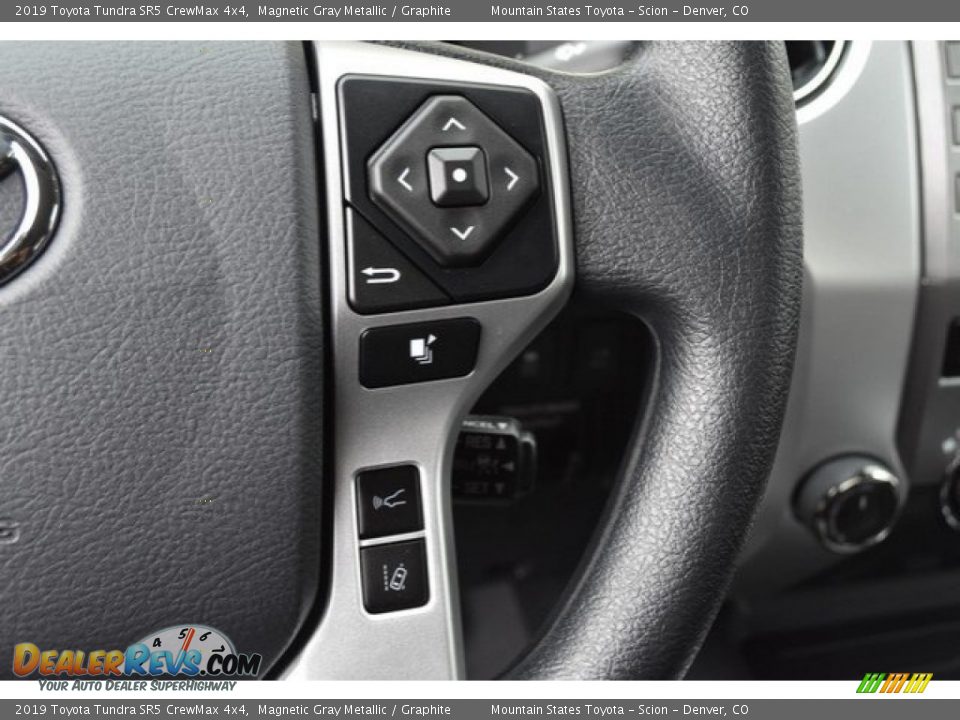 2019 Toyota Tundra SR5 CrewMax 4x4 Magnetic Gray Metallic / Graphite Photo #26